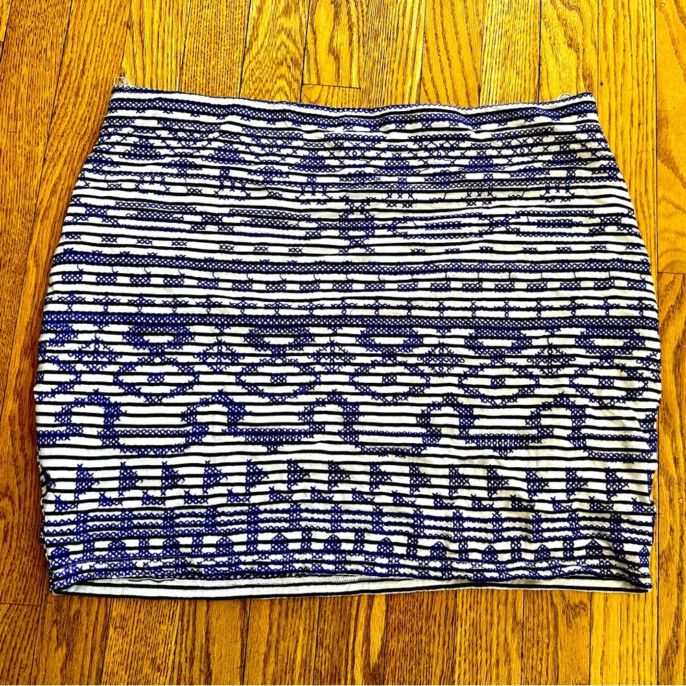 THML embroidered skirt